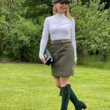 The ‘Charlton’ short skirt in Village Green
